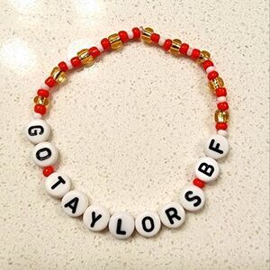 Custom Taylor Swift and Travis Kelce Friendship Bracelet